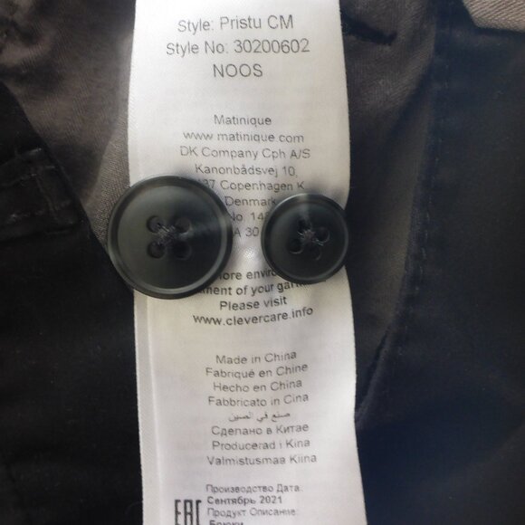 Bundle of 2 Matinique Pristu Tailored Pants (Navy and Black) - Picture 5 of 10